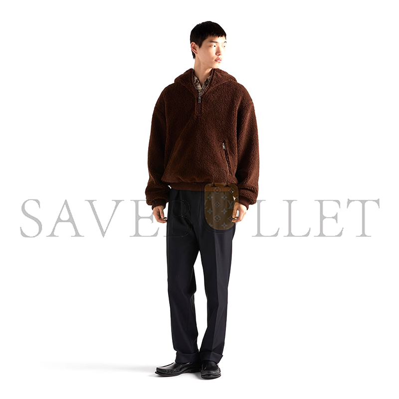 PRADA WOOL BLEND HOODIE SGC970